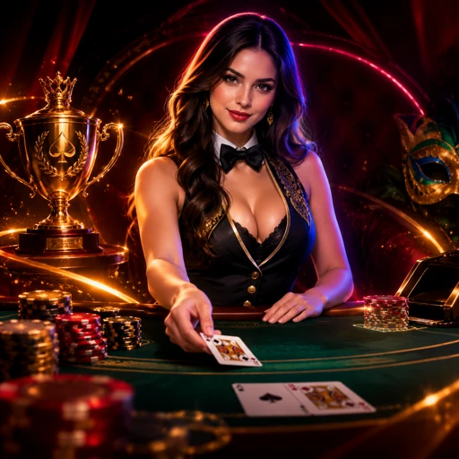 Mesa de blackjack ao vivo com vantagem da casa baixa